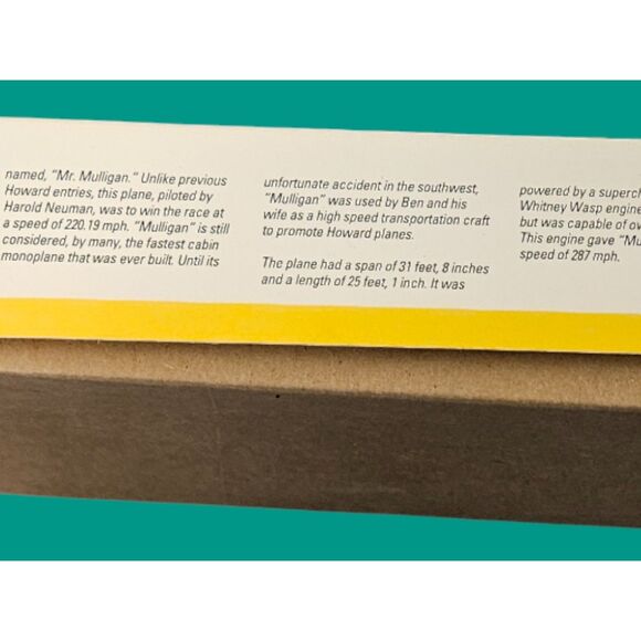 Testors Mr. Mulligen Model Airplane -- ITEM #3433 - Picture 2 of 4